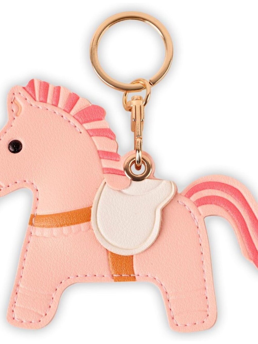 Leather Keychain Case Holder Compatible with Apple AirTag, GPS Airtag Keychain F